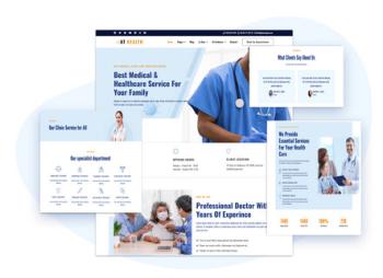 AT Health Premium Health Care Joomla template